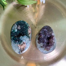 Load image into Gallery viewer, Rare - Uruguay rainbow amethyst, sugary amethyst eggs
