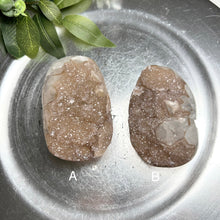 Load image into Gallery viewer, Top quality – Coffee brown druzy amethyst geode from Uruguay