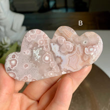 Load image into Gallery viewer, Top quality - pink flower agate clouds