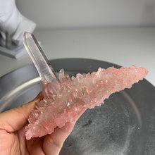 Load image into Gallery viewer, High quality - pink Himalayan quartz cluster