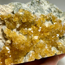 Load image into Gallery viewer, Self stand Golden Barite Crystal Cluster on Matrix | Jiangxi, China