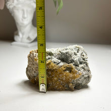 Load image into Gallery viewer, Self stand Golden Barite Crystal Cluster on Matrix | Jiangxi, China