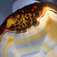 Load image into Gallery viewer, High quality- agate slice with stand from Brazil