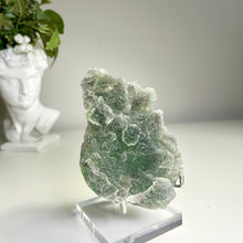Load image into Gallery viewer, Large Green Nipple Fluorite Thick Frosted Raw Fluorite Cluster Natural Mineral Specimen