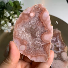 Load image into Gallery viewer, Top quality - pink amethyst slab / flower agate slab/ slice
