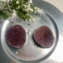 Load image into Gallery viewer, Top quality- rainbow amethyst / colorful amethyst with druzy from Uruguay