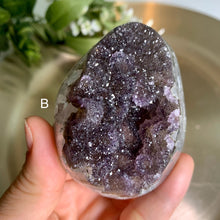 Load image into Gallery viewer, Rare - Uruguay rainbow amethyst, sugary amethyst eggs