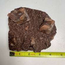 Load image into Gallery viewer, Rare - no damage secondary crystallization calcite on matrix