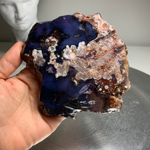Load image into Gallery viewer, Top quality - blue flower agate slab/slice (natural color)