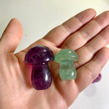 Load image into Gallery viewer, High quality - fluorite mushrooms (blind pick)