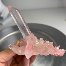 Load image into Gallery viewer, High quality - pink Himalayan quartz cluster