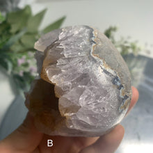 Load image into Gallery viewer, Top quality- Uruguay rainbow amethyst Freeform with sugary druzy