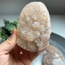 Load image into Gallery viewer, Top quality – Coffee brown druzy amethyst geode from Uruguay