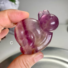 Load image into Gallery viewer, High quality - Fluorite wolf / fluorite snail