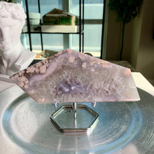 Load image into Gallery viewer, High quality - green flower agate slab/ slice