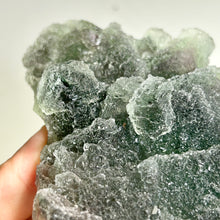 Load image into Gallery viewer, Large Green Nipple Fluorite Thick Frosted Raw Fluorite Cluster Natural Mineral Specimen
