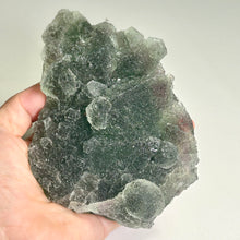 Load image into Gallery viewer, Large Green Nipple Fluorite Thick Frosted Raw Fluorite Cluster Natural Mineral Specimen