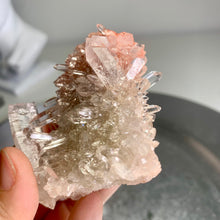 Load image into Gallery viewer, Top quality - sparkling pink Himalayan quartz cluster