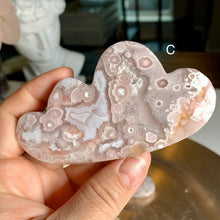 Load image into Gallery viewer, Top quality - pink flower agate clouds