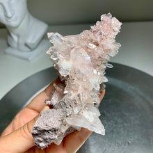 Load image into Gallery viewer, Top quality - double side pink lemurian quartz cluster from Colombia
