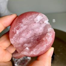 Load image into Gallery viewer, Rare - Natural color top quality red strawberry druzy sphere