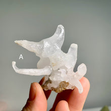 Load image into Gallery viewer, Rare - crystalline crystal cluster , icy color