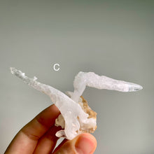 Load image into Gallery viewer, Rare - crystalline crystal cluster , icy color