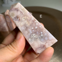 Load image into Gallery viewer, High quality- pink amethyst flower agate tower /point