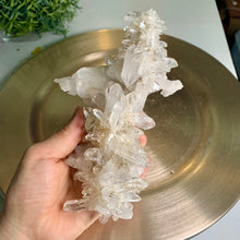 Load image into Gallery viewer, Rare - high quality lemurian quartz cluster