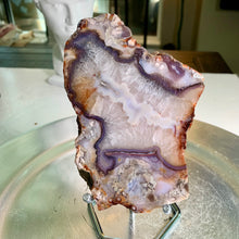 Load image into Gallery viewer, Top quality - blue flower agate slab/slice