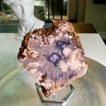 Load image into Gallery viewer, Top quality - blue flower agate slab /  blue flower agate slice