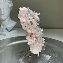 Load image into Gallery viewer, High quality- pink lemurian quartz cluster from Colombia