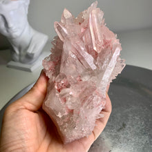 Load image into Gallery viewer, High quality- pink Himalayan quartz cluster