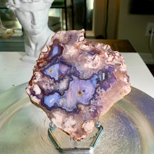 Load image into Gallery viewer, Top quality - blue flower agate slab /  blue flower agate slice