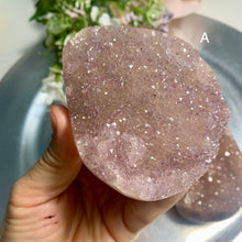 Load image into Gallery viewer, High quality- druzy rainbow /colorful amethyst from Uruguay