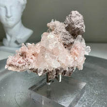 Load image into Gallery viewer, Top quality - double side pink lemurian quartz cluster from Colombia