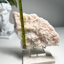 Load image into Gallery viewer, Large Pearly Pink Dolomite Cluster on Matrix — Natural Crystal Display for Home Decor and Healing Energy
