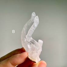 Load image into Gallery viewer, Rare - crystalline crystal cluster , icy color