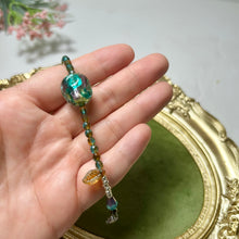 Load image into Gallery viewer, Forest Whisper Lampwork Glass Bracelet | Czech Glass Beads | Artisan Handmade Bracelet | Nature Inspired Jewelry