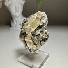 Load image into Gallery viewer, Rare - Top Quality Yellow Calcite on Matrix with Pyrite – Anhui, China