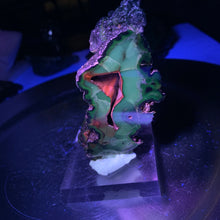 Load image into Gallery viewer, Rare found - Argentina red fox agate geode with UV reaction