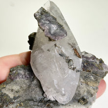 Load image into Gallery viewer, Calcite Crystal with Fluorite and Pyrite | Daye Mine China | Natural Mineral Specimen