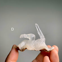 Load image into Gallery viewer, Rare - crystalline crystal cluster , icy color