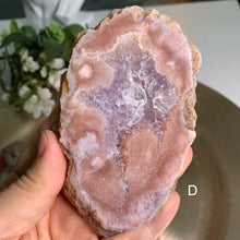 Load image into Gallery viewer, Top quality - pink amethyst flower agate slab/ slice
