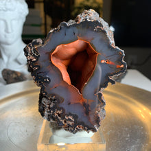 Load image into Gallery viewer, Rare - high quality Argentina red fox agate geode with UV reaction