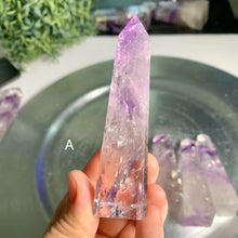 Load image into Gallery viewer, Top quality phantom amethyst tower amethyst obelisk crystal tower