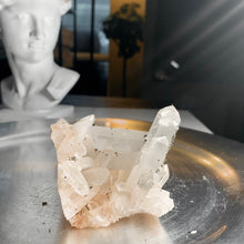 Load image into Gallery viewer, Pyrite on quartz cluster pyrite with quartz crystal 01