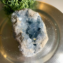 Load image into Gallery viewer, Top quality blue celestite geode celestite cluster