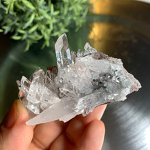 Load image into Gallery viewer, New found - green chlorite lemurian quartz cluster 15