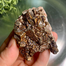 Load image into Gallery viewer, Super rare - calcite with calcopyrite coated calcite 03